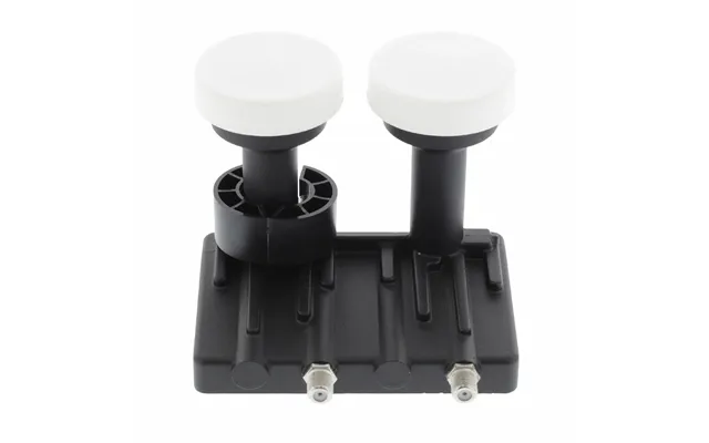 Nedis Lnb Twin Monoblock 6.0 2x F-connector Gain 0.85 Db - Black