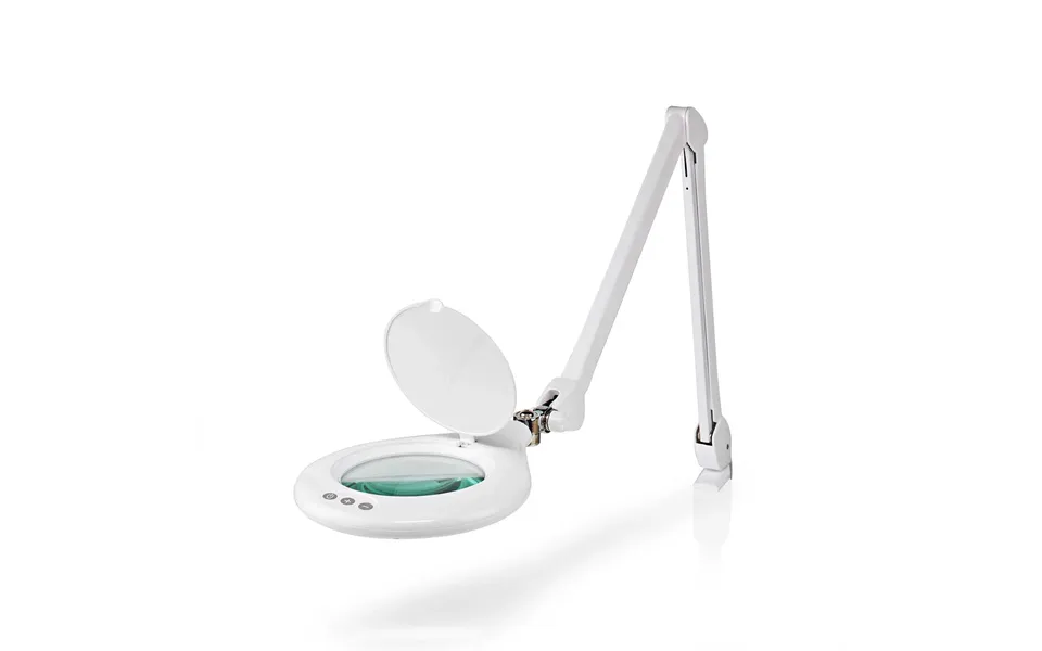 Nedis Magnifying Table Lamp Close Work - Crafts & More Led Lens Strength 3 Diopter 6500 K 10 W 660 Lm White