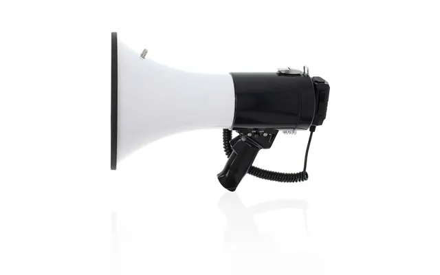 Nedis Megaphone Maximum Range 1500 M Maximum Volume Control 120 Db Detachable Microphone Built-in Siren Bluetooth Record
