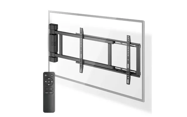 Nedis Motorised Swing Tv Wall Mount Bracket For 32-75 Screen Max 50kg With Remote Control