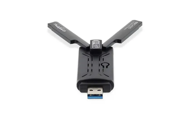 Nedis Network Dongle Wi-fi Ax5400 2.4 5 6 Ghz Triple Band Usb3
