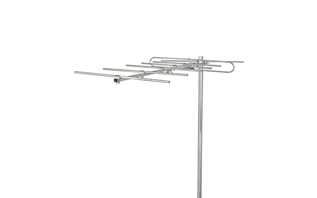 Nedis Outdoor Tv Aerial Antenna 13db 7 Element Vhf Freeview Digital Foldable Design