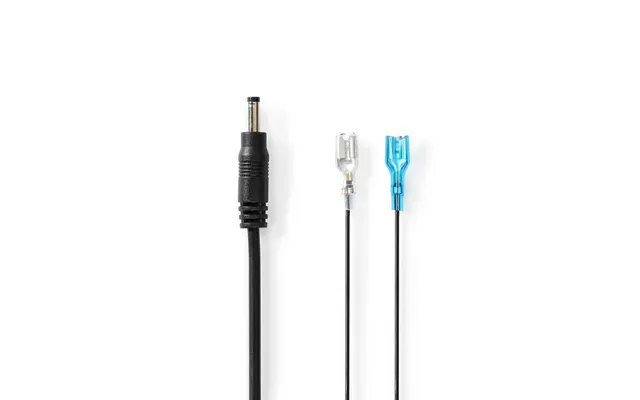 Nedis Power Cable Dc Female F1 Straight Straight Copper 2.00 M Round Pvc Black Gift Box With Euro Lock