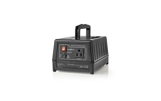 Nedis Power Converter Mains Powered 230 V Ac 50 Hz 270 W Uk To Usa Plug With Earth Contact Black