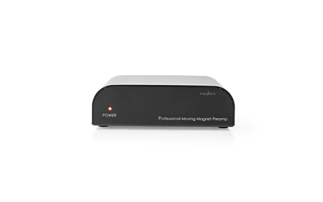 Nedis Preamplifier Connection Input 1x Rca Connection Output 1x Rca 2 Channels Phono Turntable Automatic Black