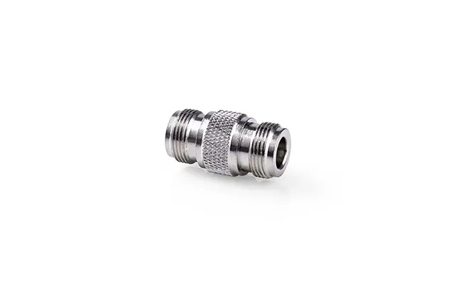 Nedis Satellite & Antenna Adapter N Female N Female Nickel Plated 50 Ohm Straight Metal Silver 10 Pcs Envelope