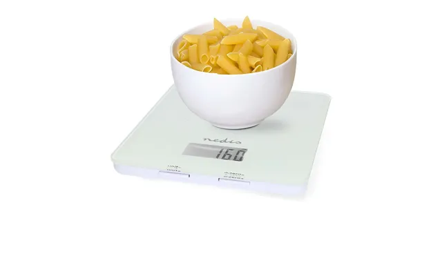 Nedis Smartlife Digital Lcd Glass Kitchen Scales With Nutritional Calculator Application product image