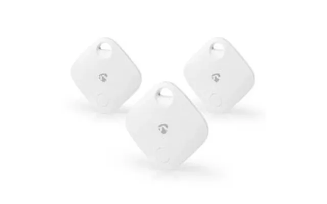 Nedis Smartlife Smart Tag Gps Tracker Finder Anti Lost Alarm Bluetooth Key Dog Locator Child Mfi - 3 Pack