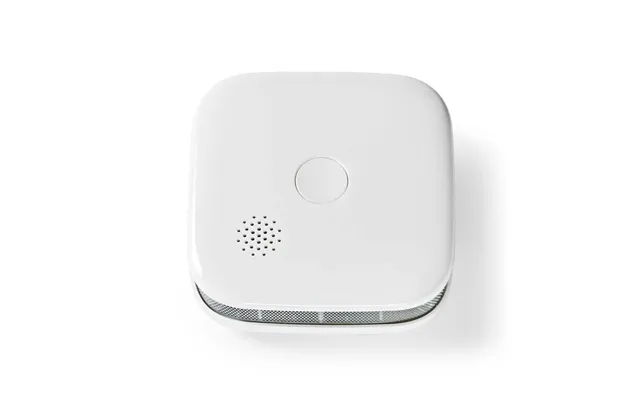 Nedis Smartlife Smoke Detector Wi-fi Battery Powered Sensor Life Cycle 10 Year En 14604 Max