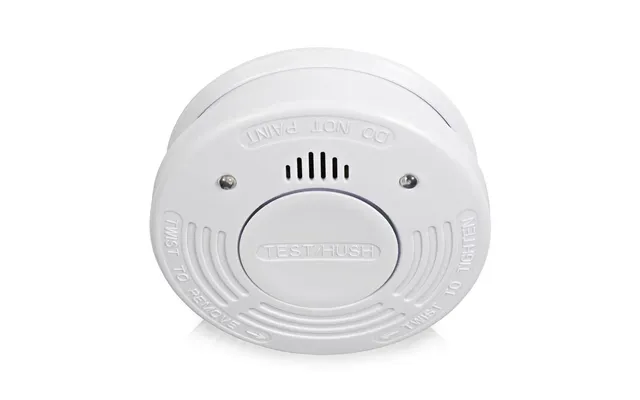 Nedis Smoke Detector Vds Approved Lithium Battery Fire Alarm Deep Sleep Siren 10 Year Lifetime