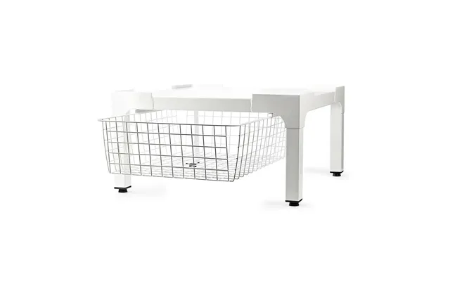Nedis Stand For Washing Machine & Dryer Wire Basket 200 Kg White