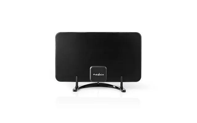 Nedis Thin Indoor 28db Digital Tv Hdtv Ariel Hd Television Antenna 25km Range Receiver