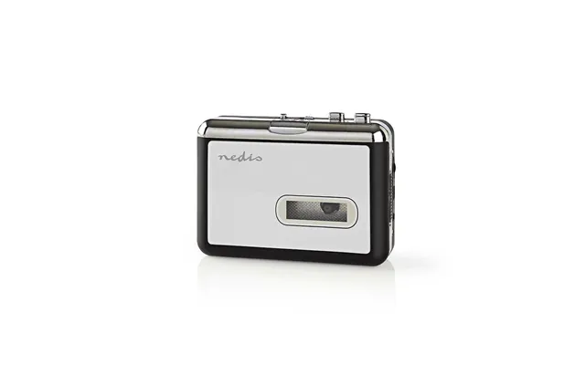 Nedis Usb Audio Cassette To Mp3 Converter Portable Dc & Battery Powered With 3