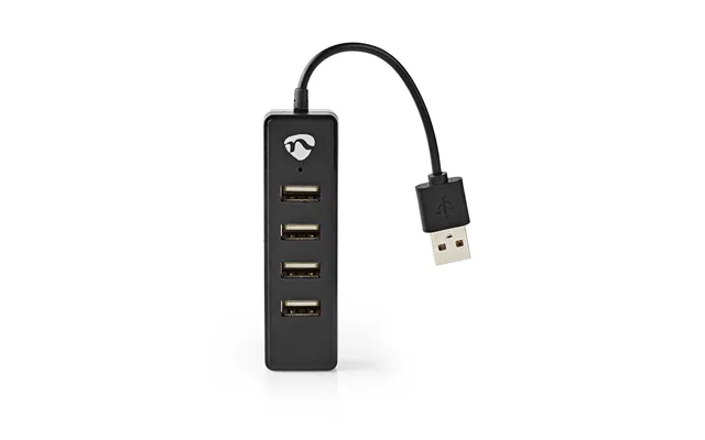 Nedis Usb Hub Usb-a Male 4x Usb A Female 4 Port S Usb 2.0 Usb Powered