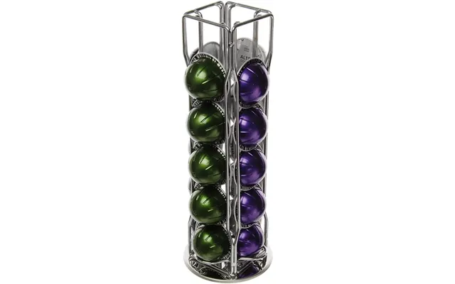 Nespresso Vertuo Coffee 20 Pod Capsule Holder Stand 360 Rotatable