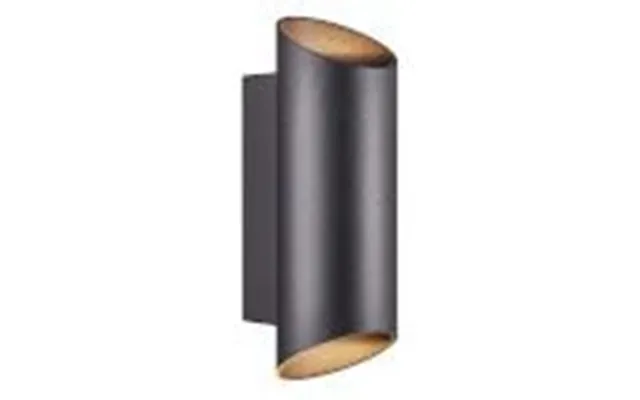 Nordlux Nico Round 22 Wall Light Black