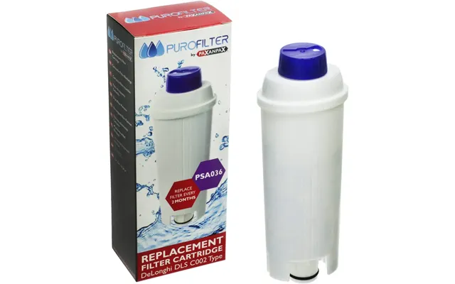 Purofilter Water Filter Cartridge For Delonghi Coffee Machine Water Limescale Filter Dlsc002