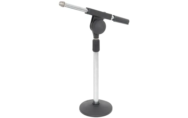 Qtx 13cm Microphone Desk Stand With Boom