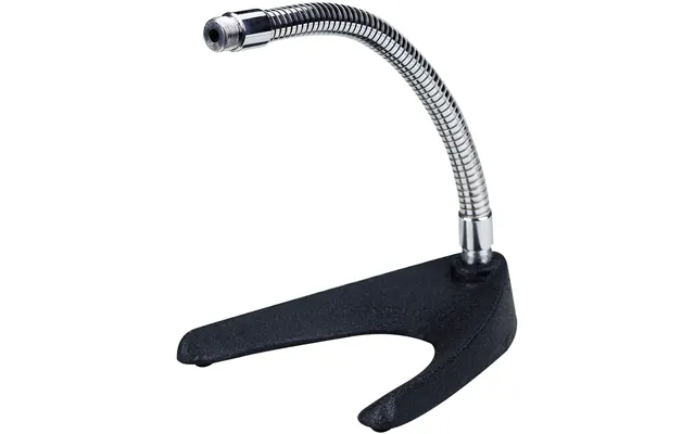 Qtx Gooseneck Quality Microphone Stand Table V Shape Base 5 8 Standard