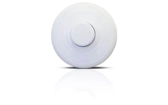 Round Foot Push Button Switch Press Pedal, For Use With Floor Lamp, Standing Lamp, Table Lights, And More - White product image