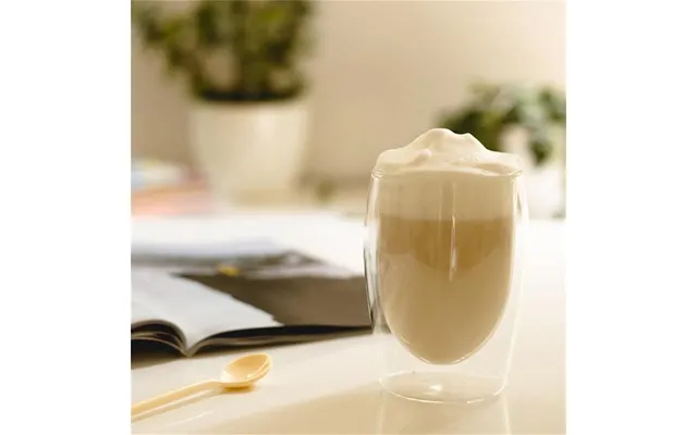 Set Of 2 Glass Double-walled Thermal Cappuccino Glass Set Borosilicate Glass