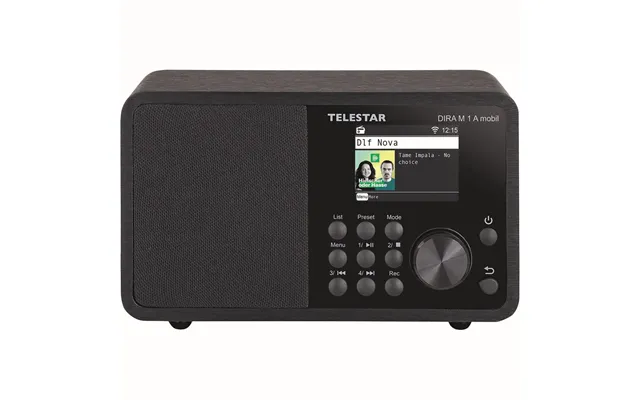 Telestar Dira M 1 A Mobile Ewf Battery-operated Mono Multifunction Radio Dab Fm Internet Bluetooth Black
