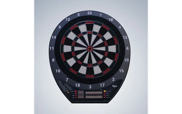 The Man Cave Project Electronic Dartboard - Full Size Dart Board With Built In Eight Player Score System And 6 Darts