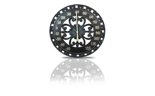 Vintage Open Face Wall Thermometer -40 To 120 C 33cm Outdoor Indoor