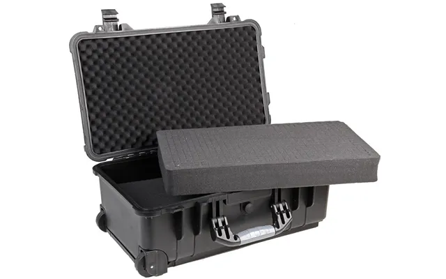 Waterproof Wheeled Travel Flight Dry Box Hard Carry Case Foam Tool Camera Storage Box Protective 355mm X 560mm X 230mm