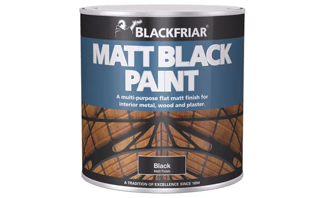 Blackfriar Bf0520001e1 Matt Black Paint 500ml product image
