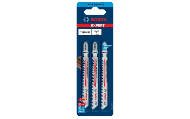 Bosch 2608900541 T144dhm Expert Jigsaw Blade With 3 × Blades product image