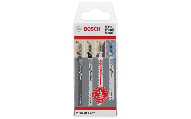 Bosch Powertool Accessories Bosch 2607011437 Jigsaw Blade Set 15 Piece product image