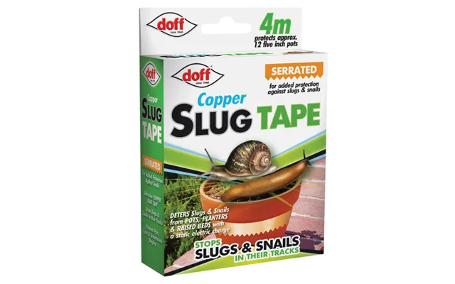 Doff Dp1020 Slug & Snail Adhesive Copper Tape 4m product image