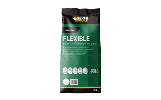 Everbuild Sika Everbuild 695765 730 Uniflex Hygienic Tile Grout White 2 product image