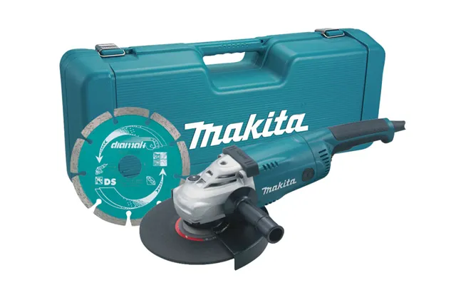 Makita Ga9020kd1 110v 230mm Angle Grinder With Case & Diamond Wheel