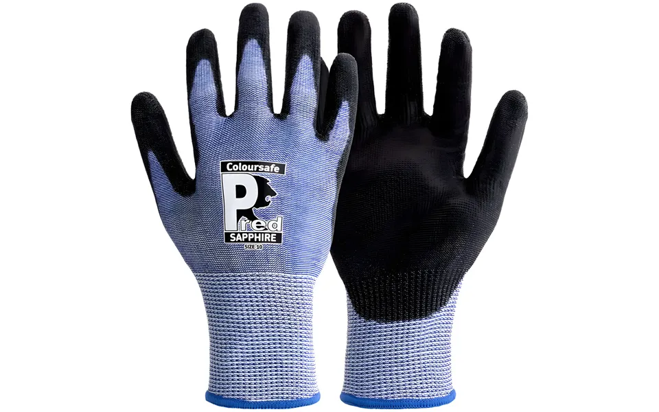 Predator By Ron Pred1311 Sapphire Work Gloves Pack Of 10