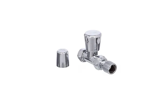 Altecnic Light Pattern Straight Valve 15mm - Chrome