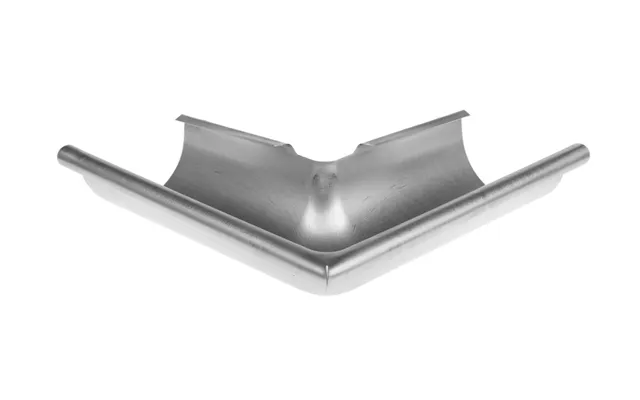 Alumasc Infinity Steel Rainwater 90deg External Angle Inc Union Connectors 125mm - Galvanised