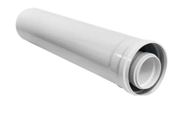 Ariston Flue Extension 500mm X 60 100mm Dia - White