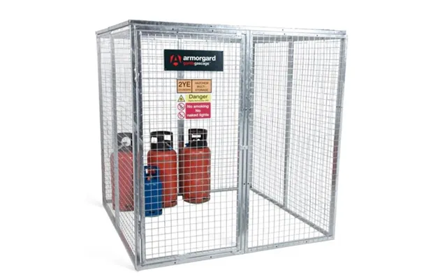 Armorgard Gorilla Modular Bolt-together Gas Cage 3600 X 3600 X 1800mm Galvanised