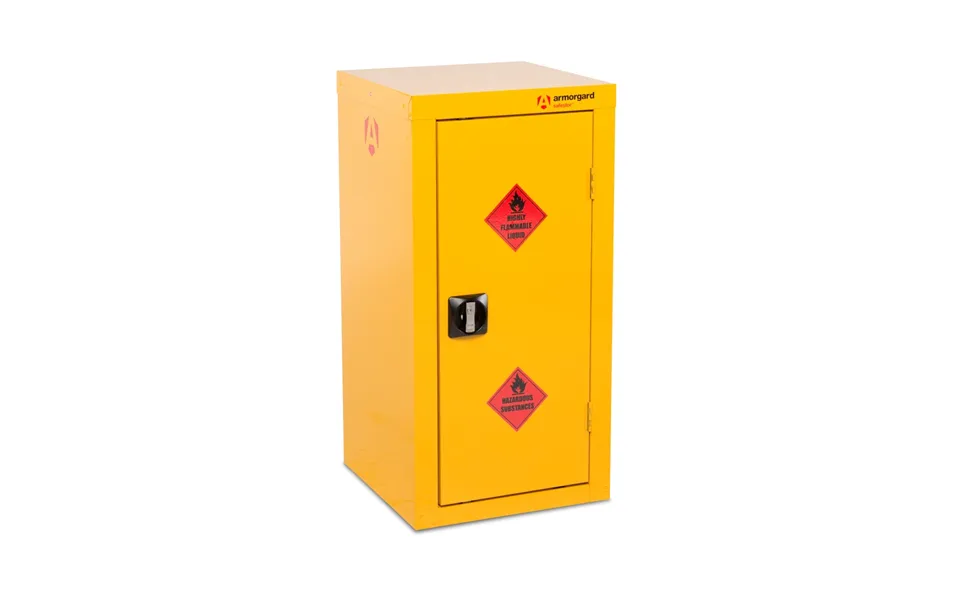 Armorgard Safestor Hazardous Floor Cupboard 450 X 465 X 905mm Yellow