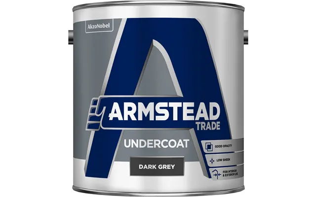 Armstead Trade Undercoat 2.5ltr Dark Grey