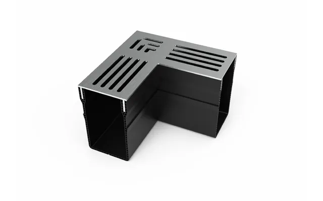 Bg-graspointner Pvc Threshold 65 100 Corner 90deg Stainless Steel Finish