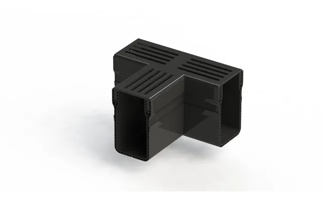 Bg-graspointner Pvc Threshold 65 100 T-section Black Aluminium Finish
