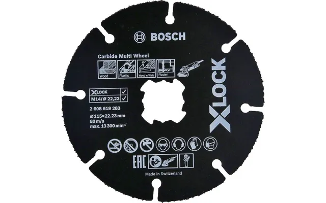 Bosch X-lock Multi Wheel Cutting Blade 115mm X 1mm