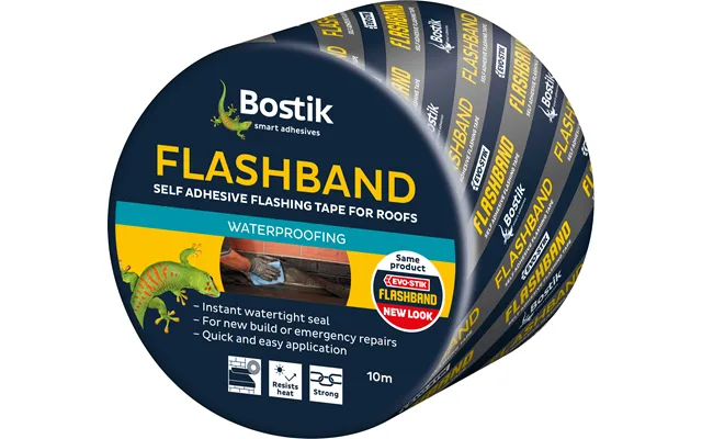 Bostik Evo-stik Flashband Waterproof Self Adhesive Flashing Tape - 150mm X 10m