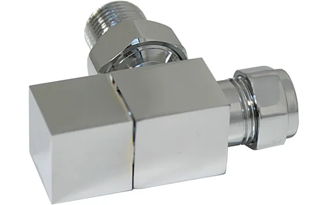 Bradfords Angled Radiator Valve - 75 X 25 X 65mm