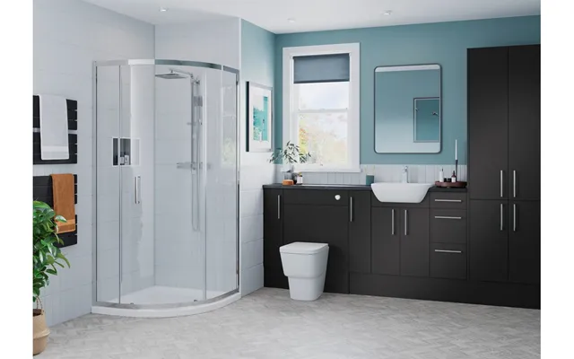 Bradfords Avon Tall End Panel 330 X 2200mm - Matt Graphite Grey