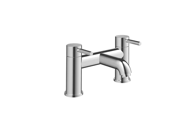 Bradfords Cheddar Bath Taps - Chrome