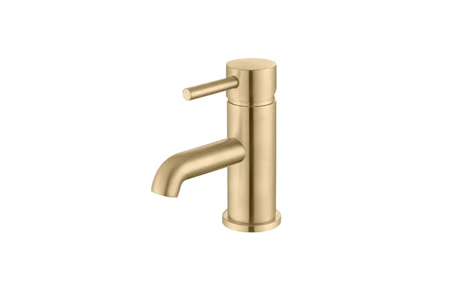 Bradfords Cheddar Mono Basin Tap - Brushed Brass